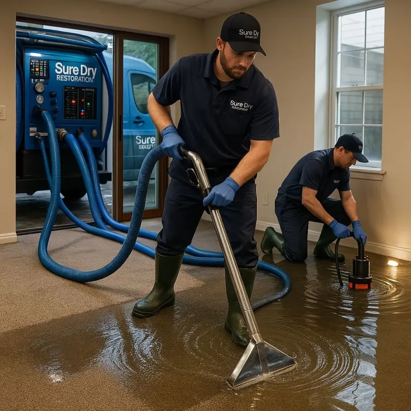 Water Extraction and Removal process in Henry County, TN
